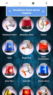 LOUD Emergency Ringtones android App screenshot 5