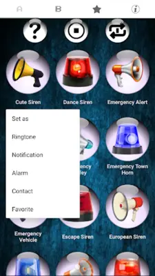 LOUD Emergency Ringtones android App screenshot 6